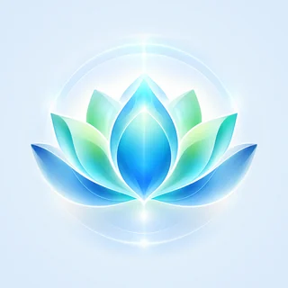 The Spirit app icon: a glowing lotus